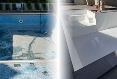 Poser une membrane armée sur une piscine ancienne : ce qu'il faut savoir